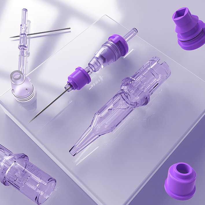 Micro Round REVO 3P MRL Needle Module (3-Point MICRO Round Liner, 0.25 mm) – PigmentOff